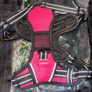 Pink and Black Dog Harness size small poypet brand